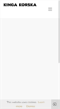 Mobile Screenshot of kingakorska.com